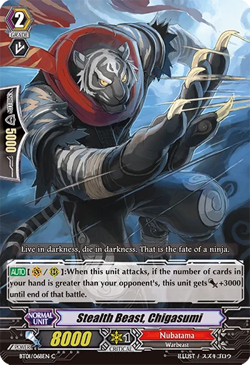 Stealth Beast, Chigasumi