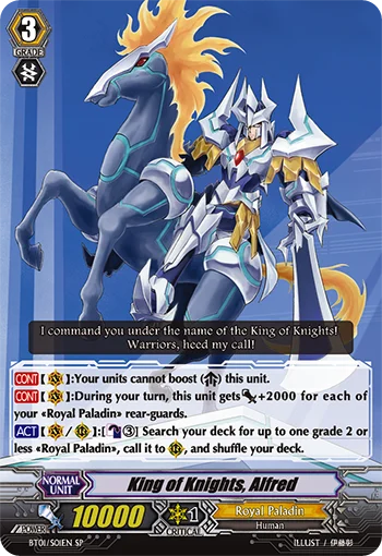 King of Knights, Alfred