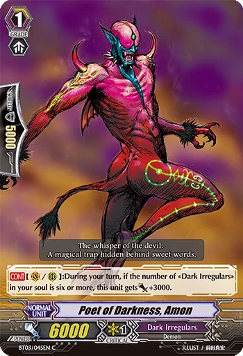 Poet of Darkness, Amon