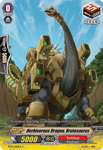 Herbivorous Dragon, Brutosaurus