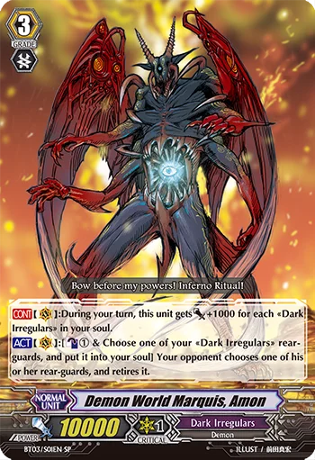 Demon World Marquis, Amon