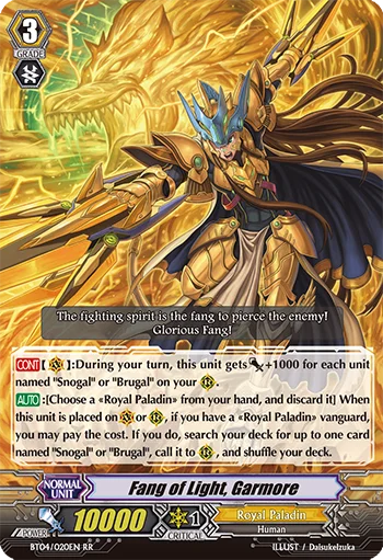 Fang of Light, Garmore