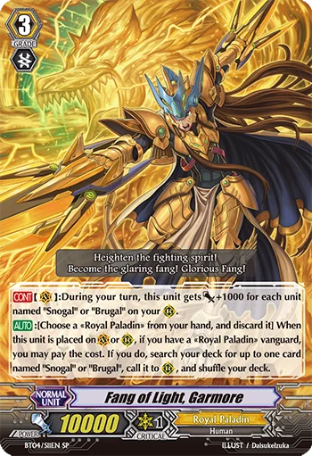 Fang of Light, Garmore
