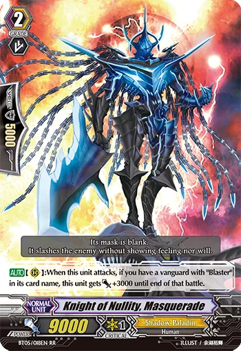 Knight of Nullity, Masquerade