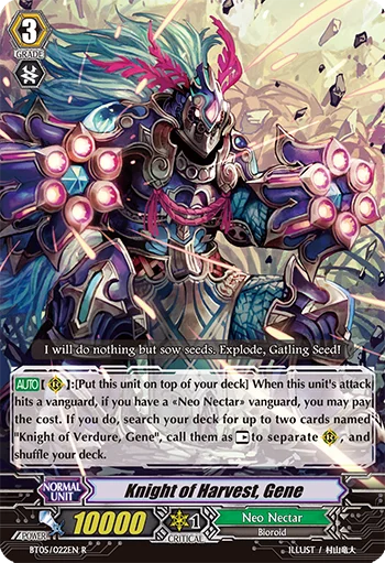 Knight of Harvest, Gene