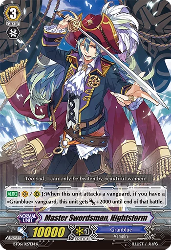 Master Swordsman, Nightstorm