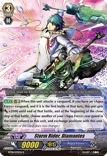 Storm Rider, Diamantes