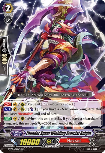 Thunder Spear Wielding Exorcist Knight