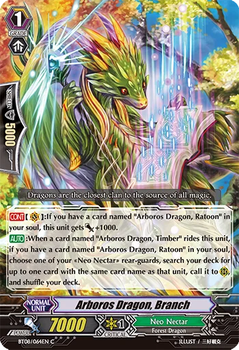 Arboros Dragon, Branch