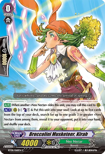 Broccolini Musketeer, Kirah