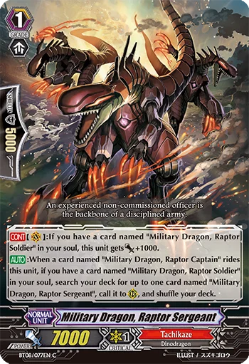 Military Dragon, Raptor Sergeant