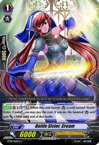 Battle Sister, Cream