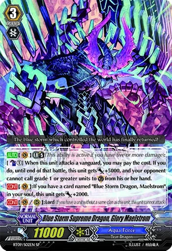 Blue Storm Supreme Dragon, Glory Maelstrom