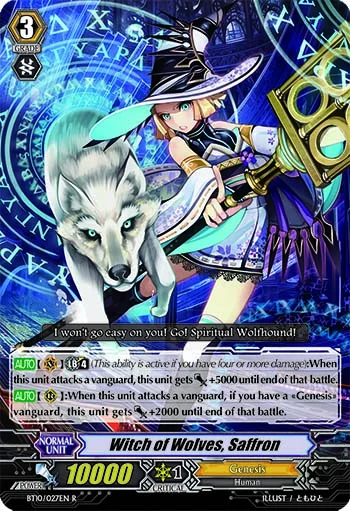 Witch of Wolves, Saffron