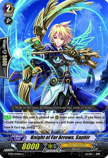 Knight of Far Arrows, Saphir