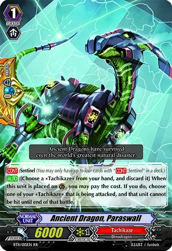 Ancient Dragon, Paraswall