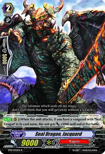 Seal Dragon, Jacquard