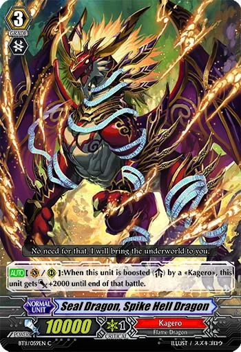 Seal Dragon, Spike Hell Dragon