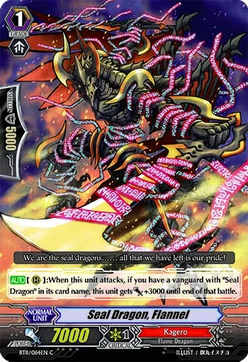 Seal Dragon, Flannel
