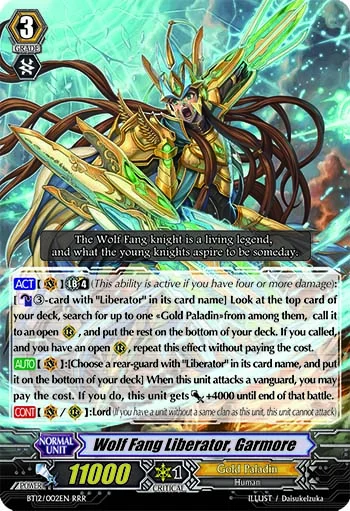 Wolf Fang Liberator, Garmore