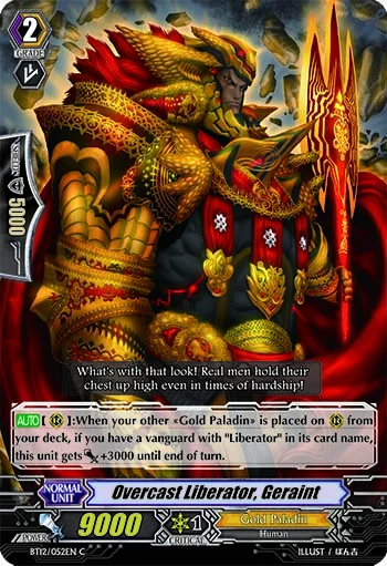 Overcast Liberator, Geraint
