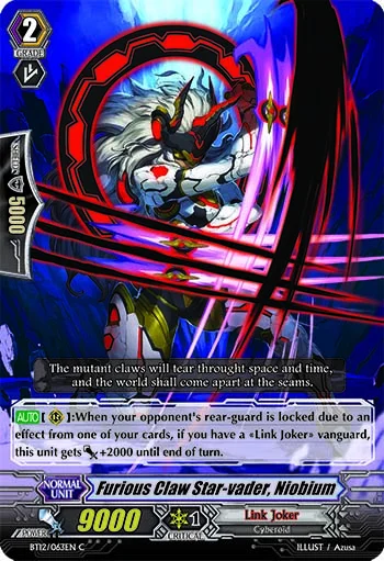 Furious Claw Star-vader, Niobium
