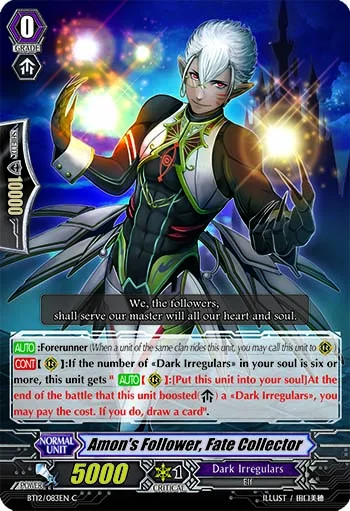 Amon's Follower, Fate Collector