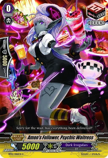 Amon's Follower, Psychic Waitress