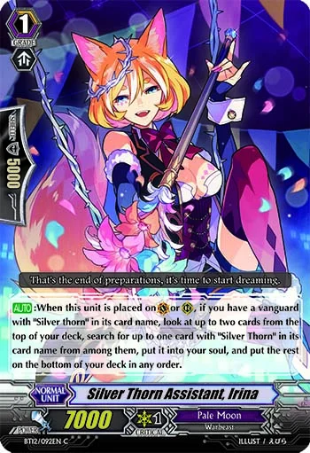 Silver Thorn Assistant, Irina