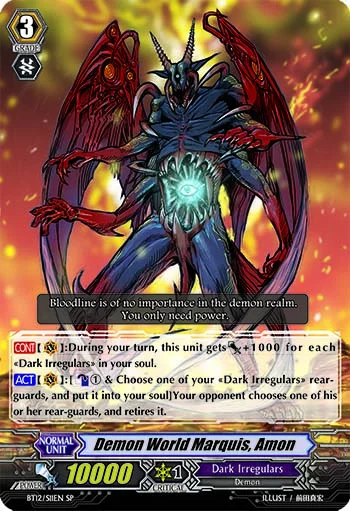 Demon World Marquis, Amon