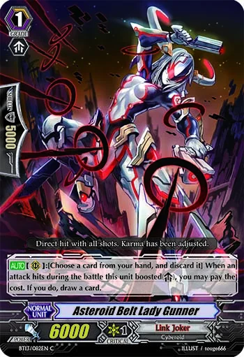Asteroid Belt Lady Gunner