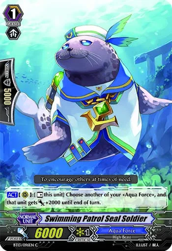 Swimming Patrol Seal Soldier