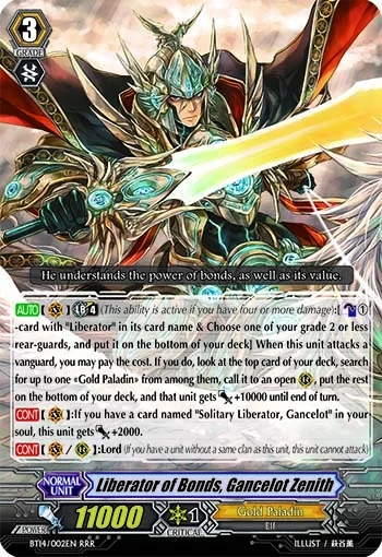 Liberator of Bonds, Gancelot Zenith