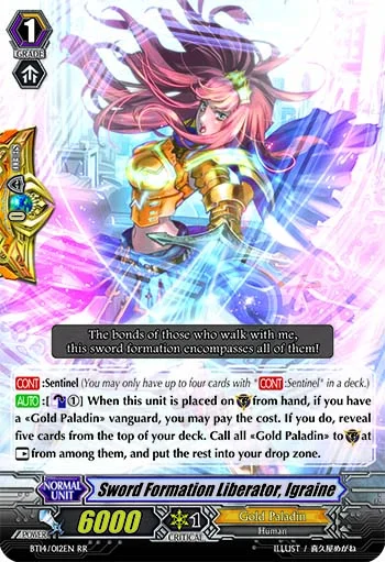 Sword Formation Liberator, Igraine