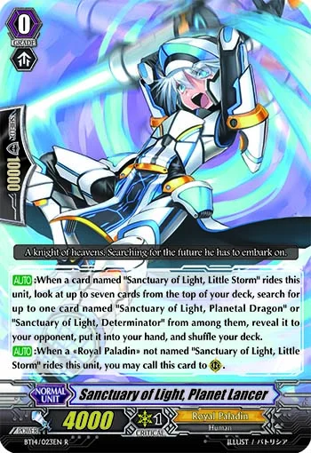 Sanctuary of Light, Planet Lancer