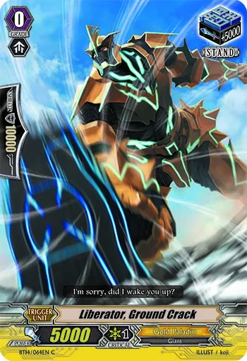 Liberator, Ground Crack