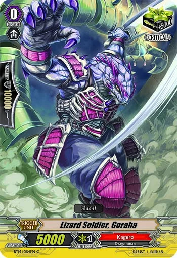 Lizard Soldier, Goraha