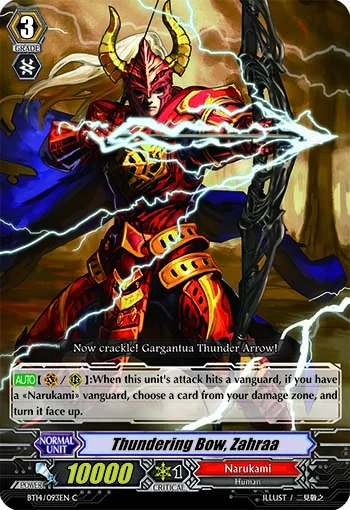 Thundering Bow, Zahraa