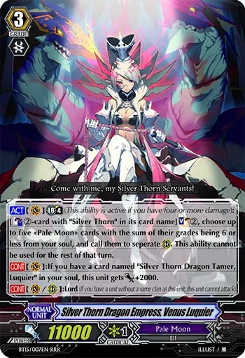 Silver Thorn Dragon Empress, Venus Luquier