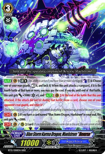 Blue Storm Karma Dragon, Maelstrom "Яeverse"