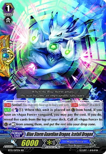 Blue Storm Guardian Dragon, Icefall Dragon