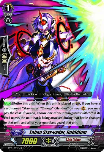 Taboo Star-vader, Rubidium