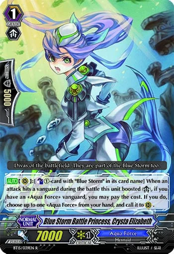 Blue Storm Battle Princess, Crysta Elizabeth