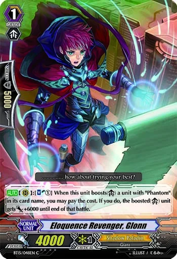 Eloquence Revenger, Glonn