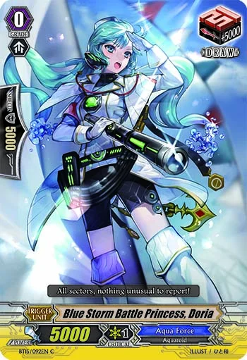 Blue Storm Battle Princess, Doria