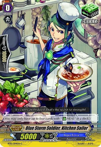 Blue Storm Soldier, Kitchen Sailor