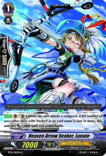 Heaven Arrow Seeker, Lunate