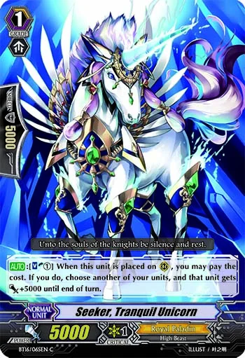 Seeker, Tranquil Unicorn