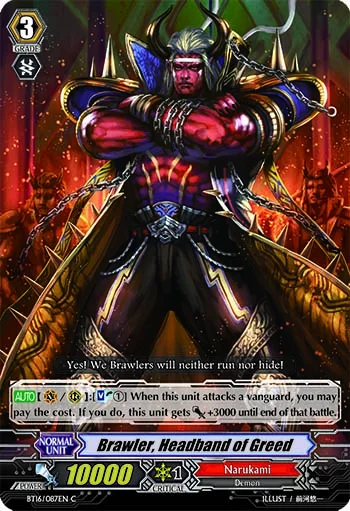 Brawler, Headband of Greed