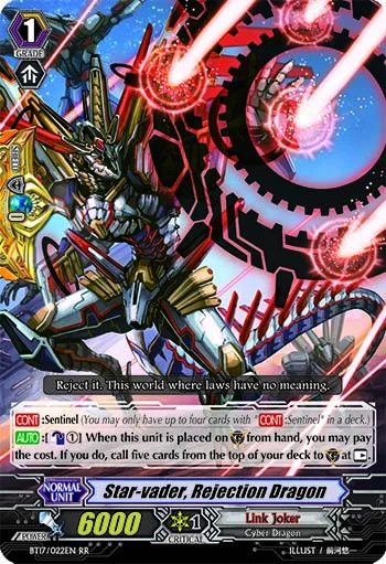 Star-vader, Rejection Dragon